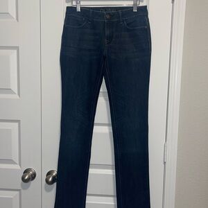 DL1961 Women's Blue Jeans - High Rise Straight Leg